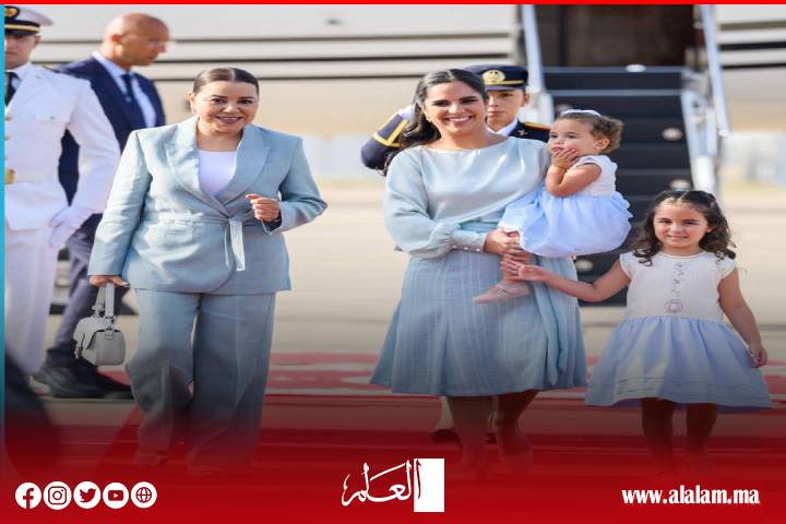 للا أسماء تستقبل "سيدة السلفادور" للا أسماء تستقبل "سيدة السلفادور"