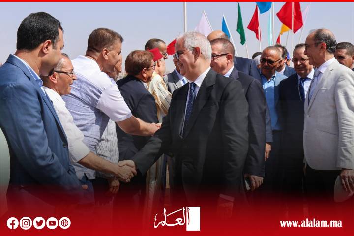الوزير نزار بركة يعطي انطلاقة مشاريع طرقية استراتيجية بإقليم خريبكة الوزير نزار بركة يعطي انطلاقة مشاريع طرقية استراتيجية بإقليم خريبكة
