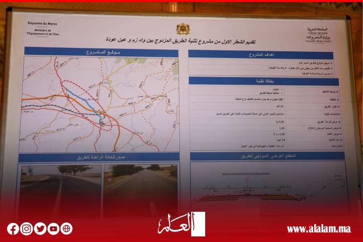 الوزير نزار بركة يعطي انطلاقة مشاريع طرقية استراتيجية بإقليم خريبكة الوزير نزار بركة يعطي انطلاقة مشاريع طرقية استراتيجية بإقليم خريبكة