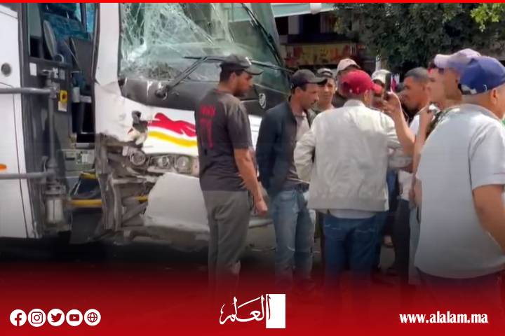حافلة للنقل العمومي تدهس شاباً أمام باب المحطة الطرقية بالجديدة وترديه قتيلاً