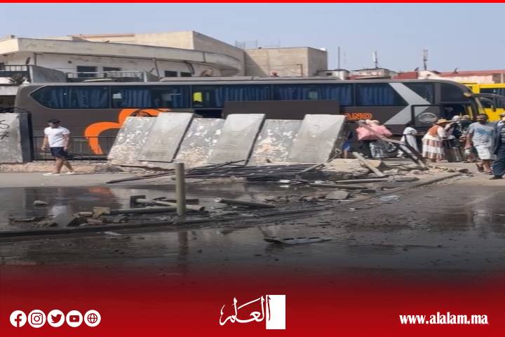 حافلة للنقل العمومي تدهس شاباً أمام باب المحطة الطرقية بالجديدة وترديه قتيلاً