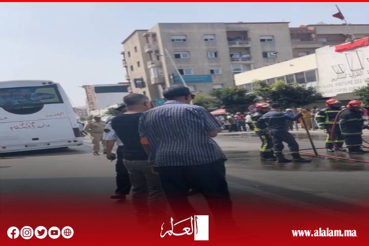 حافلة للنقل العمومي تدهس شاباً أمام باب المحطة الطرقية بالجديدة وترديه قتيلاً