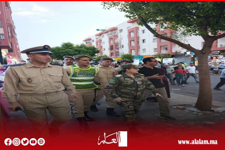 باشا حي الهدى بأكادير تقود حملة واسعة لتحرير الملك العمومي