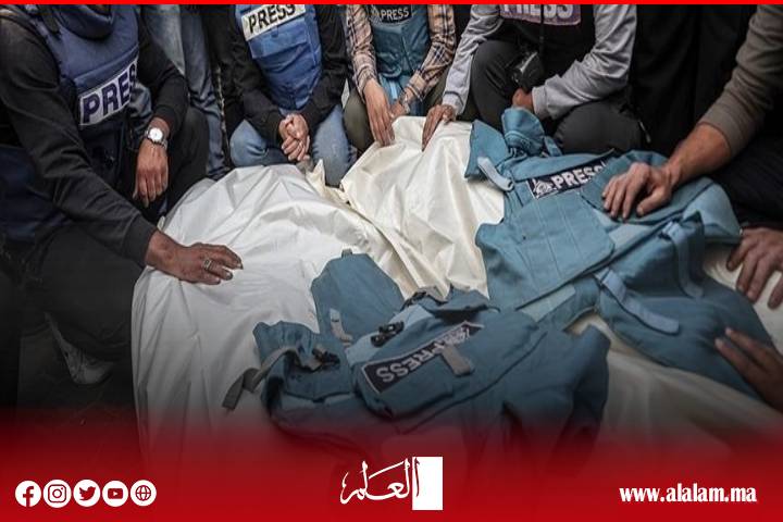 اغتيال صحفيين في قصف استهدف خيمتهم بمدينة غزة