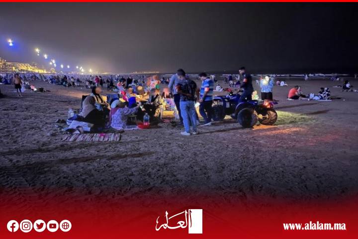 Campagnes sensorielles et surveillance pour empêcher la cuisson à Agadir Beach