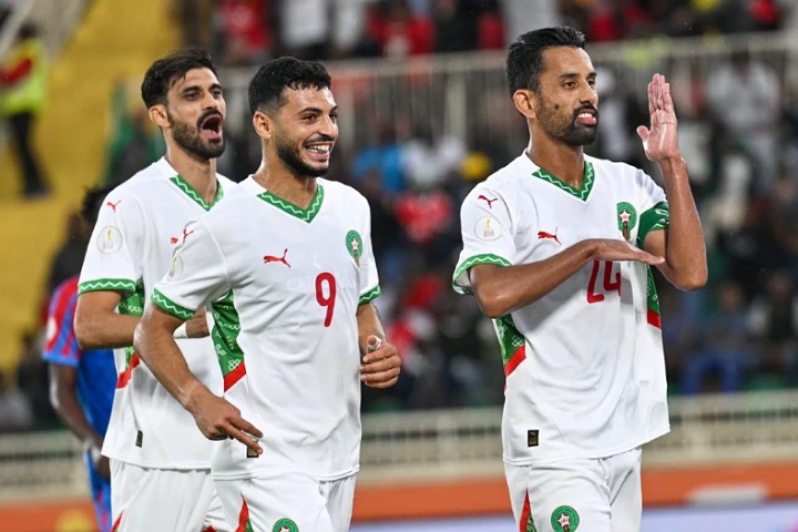 المغرب يتأهل لربع نهائي "الشان" بفوز مقنع على الكونغو المغرب يتأهل لربع نهائي "الشان" بفوز مقنع على الكونغو