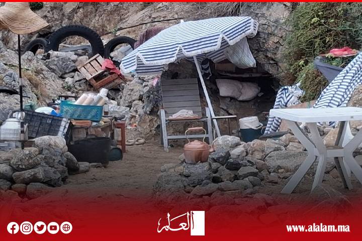 الحسيمة.. تدخل سريع لإزالة بناء عشوائي بشاطئ كيمادو