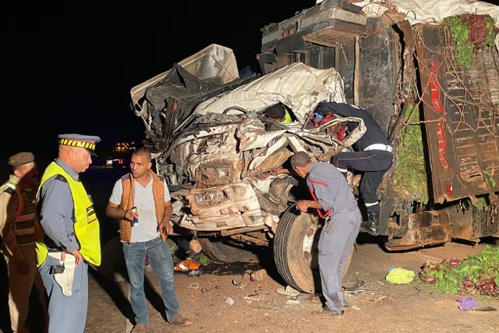 حادثة سير خطيرة تودي بحياة 8 أشخاص بإقليم تارودانت حادثة سير خطيرة تودي بحياة 8 أشخاص بإقليم تارودانت