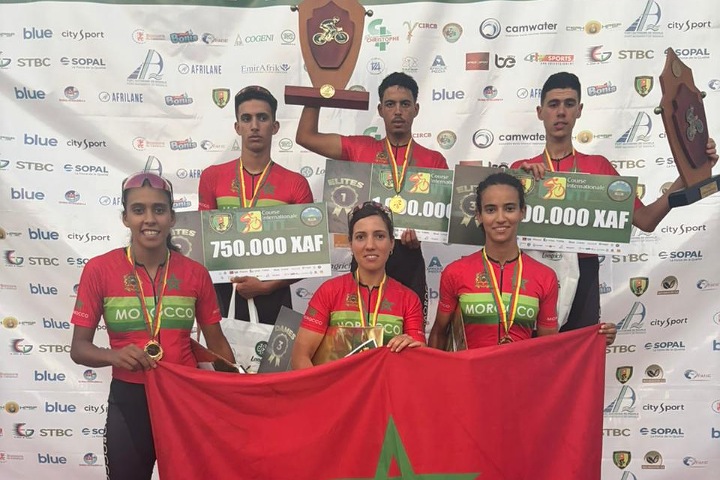 الدراجة الجبلية المغربية تتسيد منافسات الدورة الأولى للسباق الدولي "شانتال بيا" الدراجة الجبلية المغربية تتسيد منافسات الدورة الأولى للسباق الدولي "شانتال بيا"