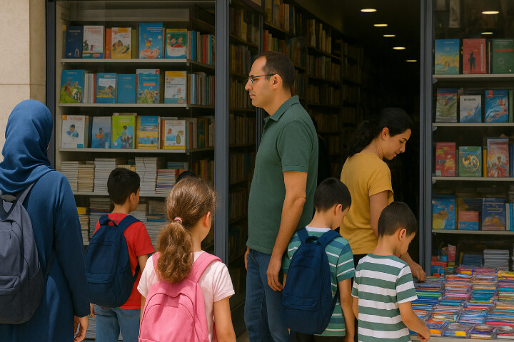 الدخول المدرسي.. عودة التلاميذ إلى المدارس تعيد الزخم للمكتبات الدخول المدرسي.. عودة التلاميذ إلى المدارس تعيد الزخم للمكتبات