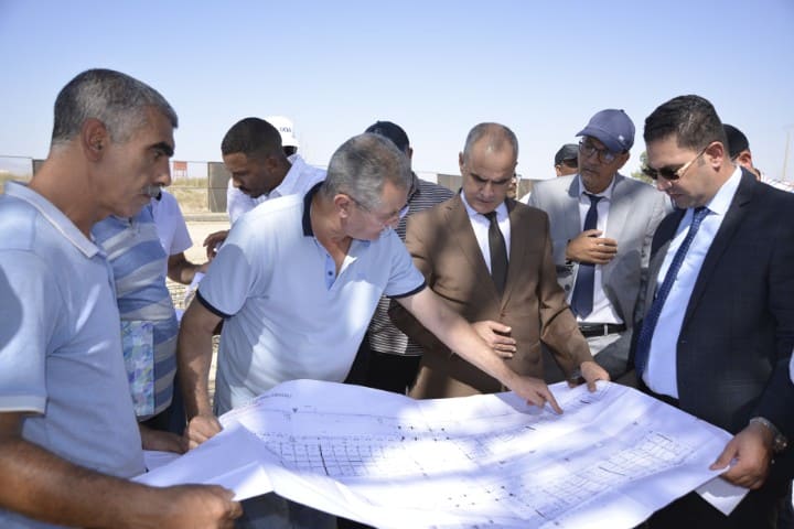 رئيس مجلس جهة الشرق وعامل إقليم جرسيف يتفقدان أوراش مشاريع ثقافية وتجارية رئيس مجلس جهة الشرق وعامل إقليم جرسيف يتفقدان أوراش مشاريع ثقافية وتجارية