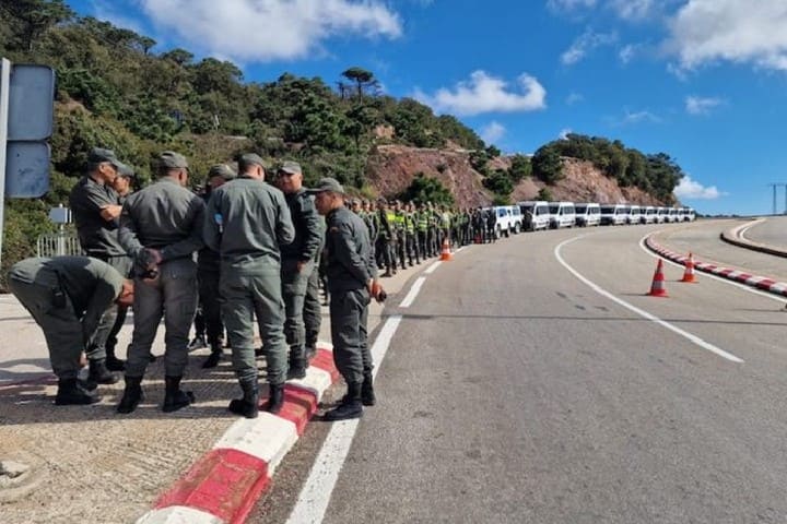 تعزيزات أمنية مغربية ـ إسبانية بسواحل الفنيدق للتصدي لمحاولات الهجرة غير الشرعية والاعتداءات المتكررة تعزيزات أمنية مغربية ـ إسبانية بسواحل الفنيدق للتصدي لمحاولات الهجرة غير الشرعية والاعتداءات المتكررة
