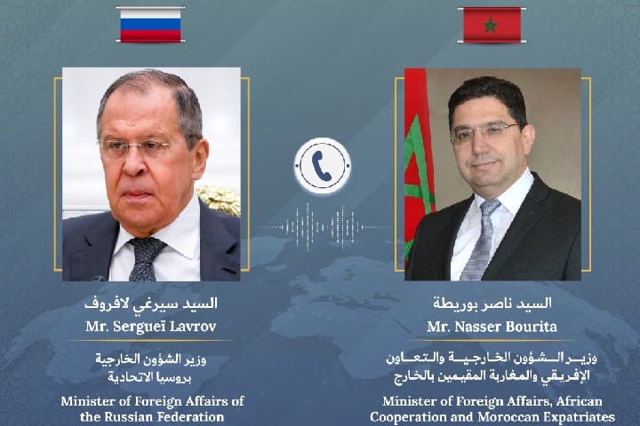 بوريطة ولافروف يبحثان  سبل تعزيز الشراكة الاستراتيجية التي تجمع المغرب بروسيا