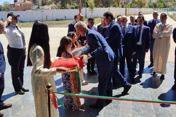 افتتاح المحطة السككية الجديدة لمدينة تازة افتتاح المحطة السككية الجديدة لمدينة تازة