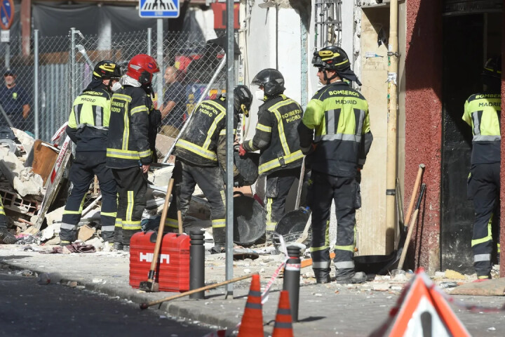 25 جريحا إثر انفجار في مطعم بمدريد