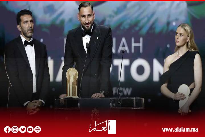 إنريكي أفضل مدرب ودوناروما أفضل حارس مرمى