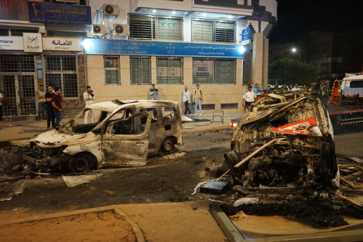 الخلفي: بعض الاحتجاجات اتخذت منحى تصعيديا جسيما انخرطت فيها أعداد كبيرة من القاصرين