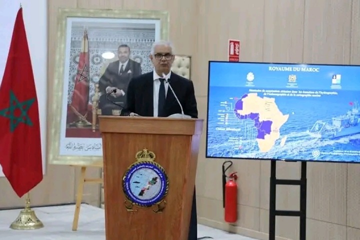 بركة: المغرب يعمل على تعزيز الوسائل المادية الخاصة بالأنشطة الهيدروغرافية والمحيطية والخرائطية