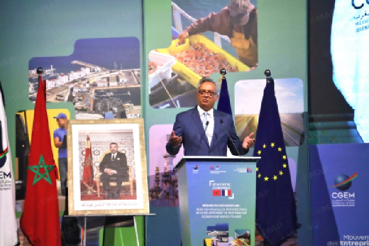 فاعلون خلال مؤتمر الأعمال المغربي الفرنسي بالداخلة: فاعلون خلال مؤتمر الأعمال المغربي الفرنسي بالداخلة: