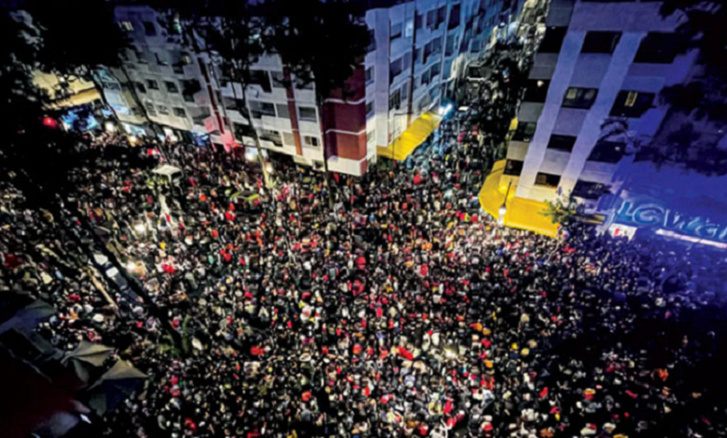 فرحة عارمة بمدن المملكة بعد تأهل المنتخب الوطني لنهائي مونديال الشيلي فرحة عارمة بمدن المملكة بعد تأهل المنتخب الوطني لنهائي مونديال الشيلي