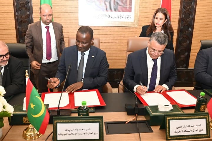 المغرب وموريتانيا يطلقان برنامج التحول الرقمي للقضاء المغرب وموريتانيا يطلقان برنامج التحول الرقمي للقضاء
