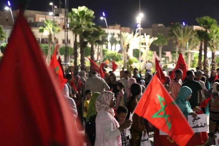 فرحة وطنية عارمة بالأقاليم الجنوبية بعد قرار مجلس الأمن التاريخي بقبول مقترح الحكم الذاتي للصحراء المغربية