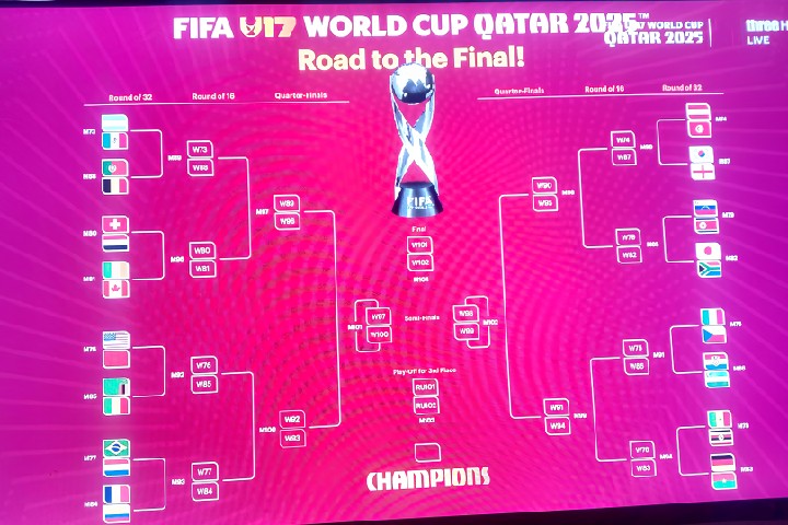 منتخب الناشئين يواجه نظيره الأمريكي في الدور 32 من مونديال قطر