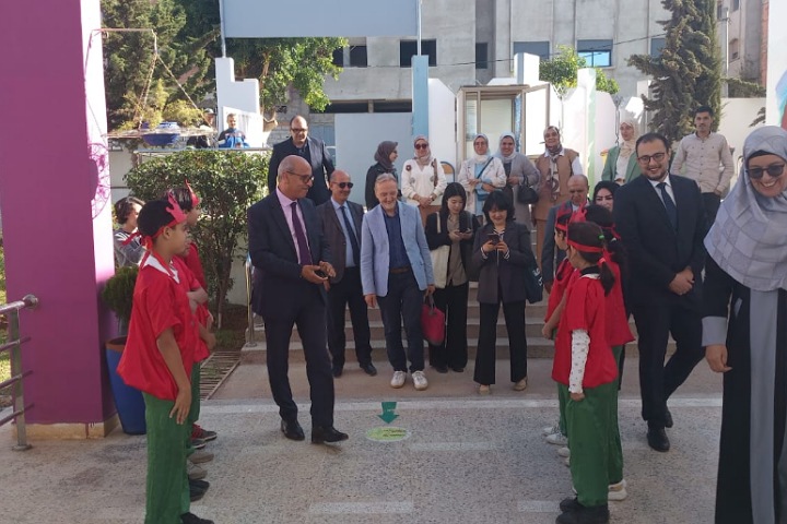 وفد كوري يزور مدرسة سيدي عبدالله الابتدائية الإيكولوجية بسلا