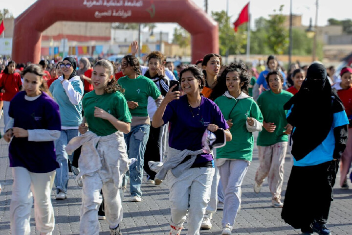 مشاركة مكثفة في المحطة الأولى من "خطوات النصر النسائية" بجرسيف