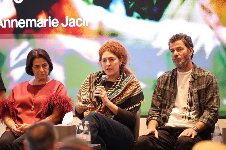 المخرجة آن ماري جاسر: فيلم "فلسطين 36" يقدم أرشيفًا حيًا لمرحلة مفصلية في التاريخ المخرجة آن ماري جاسر: فيلم "فلسطين 36" يقدم أرشيفًا حيًا لمرحلة مفصلية في التاريخ