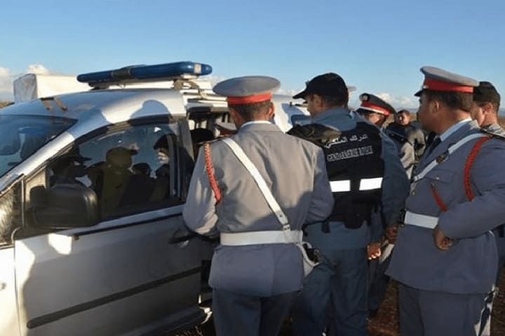 عناصر الدرك بمراكش تطيح بمتورطين في سرقة سائحتين وتخريب سيارات بتسلطانت