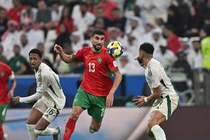 المغرب إلى ربع نهائي كأس العرب على حساب السعودية