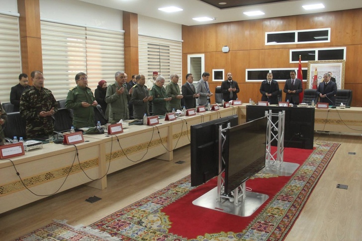 اجتماع بعمالة آسفي لتنزيل ومواكبة برنامج إعادة تأهيل المناطق المتضررة من الفيضانات اجتماع بعمالة آسفي لتنزيل ومواكبة برنامج إعادة تأهيل المناطق المتضررة من الفيضانات