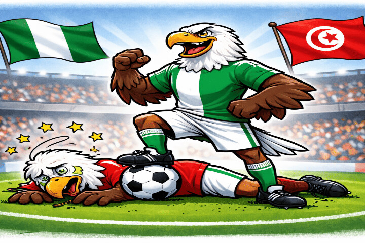 قمة فاس تبتسم لنسور نيجيريا وتنفذ ماء وجه نسور قرطاج رغم الخسارة