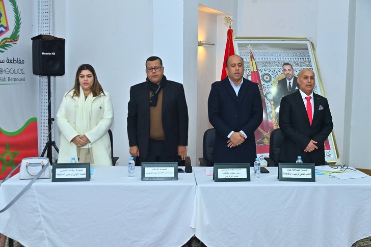 مجلس مقاطعة البرنوصي يتدارس برامج تنموية واتفاقيات جديدة في دورته العادية مجلس مقاطعة البرنوصي يتدارس برامج تنموية واتفاقيات جديدة في دورته العادية