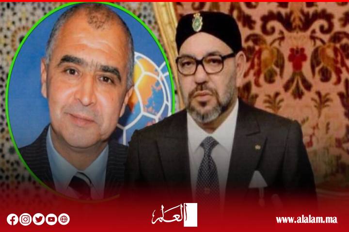 جلالة الملك يعزي أفراد أسرة الصحفي الرياضي القدير نجيب السالمي