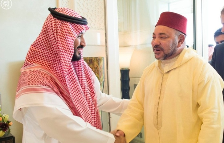 الملك محمد السادس يستقبل اتصالا هاتفيا من ولي العهد السعودي