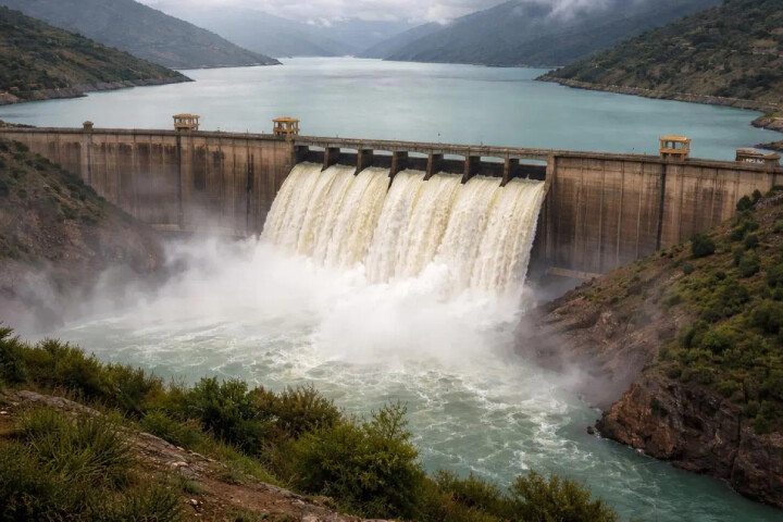 خلال أسبوع فقط.. سد واد المخازن يستقبل 518 مليون متر مكعب من المياه