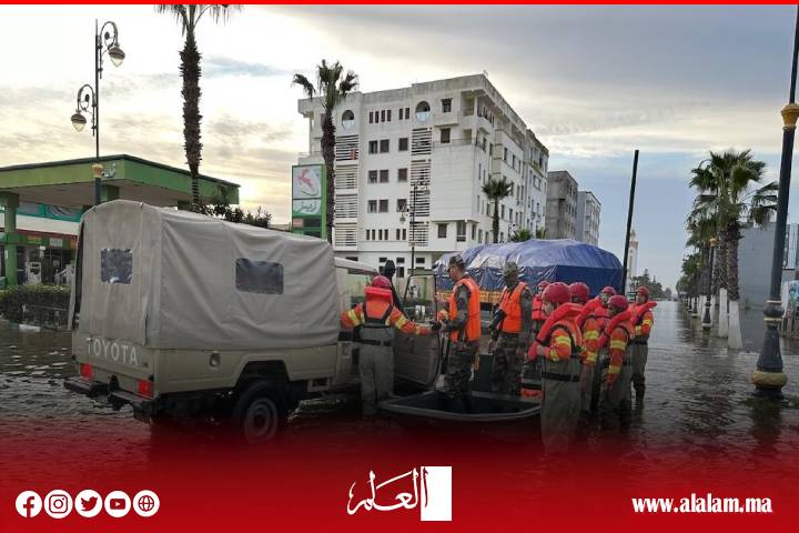 تعبئة شاملة بسهل الغرب لمواجهة فيضانات غير مسبوقة بعد تساقطات قياسية