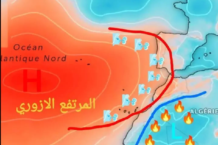 المرتفع الآزوري يعود بقوة… المغرب على موعد مع انقلاب جوي ينهي الأمطار ويفتح باب الربيع