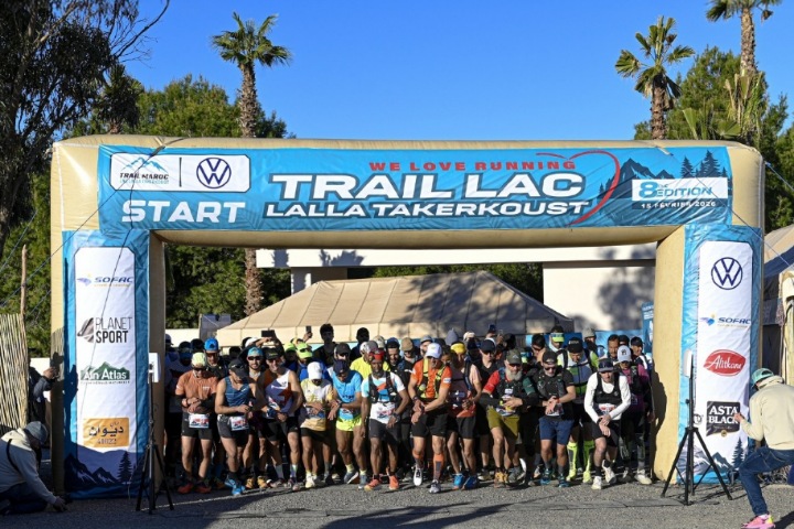 مغربي وفرنسية يفوزان بأصعب سباقات ترايل لالة تاكركوست