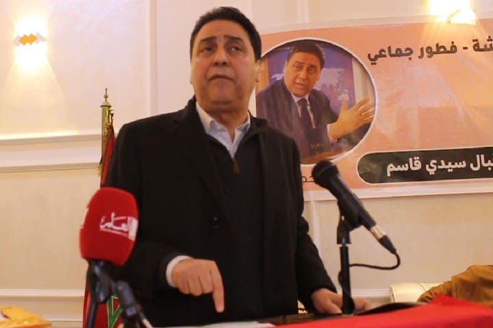 عمر حجيرة يترأس لقاء تواصليا بسيدي قاسم