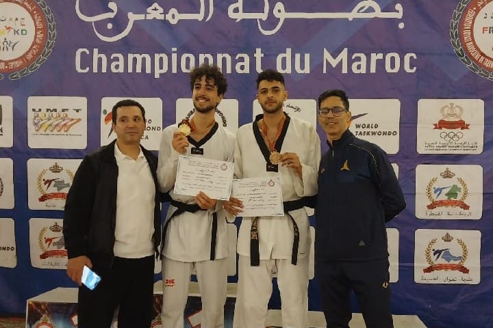 رغم الإصابة… محمد ياسين سليم يصعد إلى منصة التتويج ويقود شباب العرائش للتألق في إقصائيات التايكواندو الوطنية