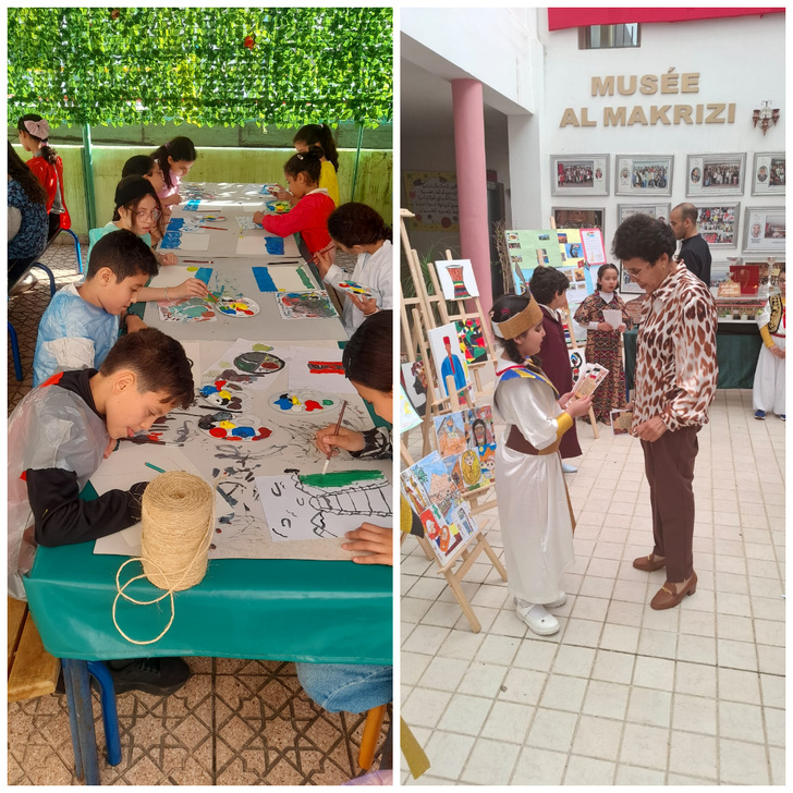 مجموعة المقريزي الخصوصية بتمارة تحتفي باليوم العالمي للفن التشكيلي مجموعة المقريزي الخصوصية بتمارة تحتفي باليوم العالمي للفن التشكيلي