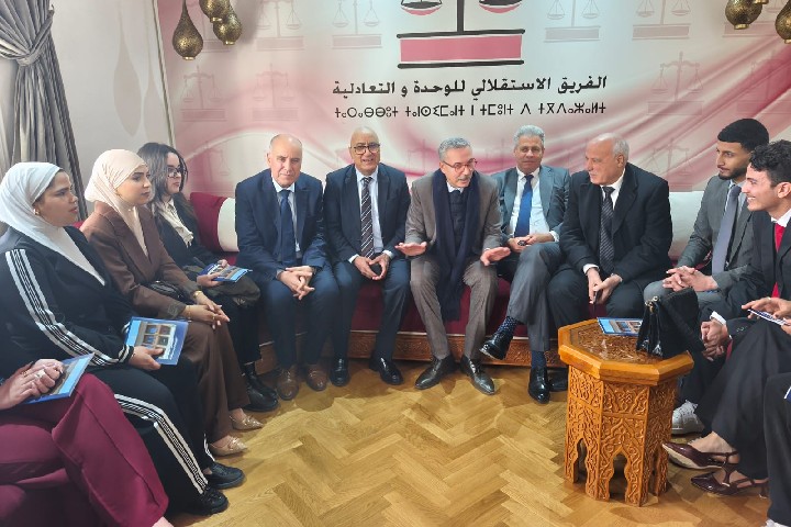 شباب من إقليم الراشيدية في ضيافة الفريق الاستقلالي بمجلس النواب