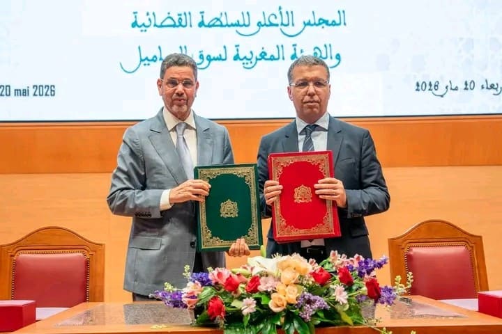اتفاق استراتيجي بين سلطة القضاء وهيئة سوق الرساميل لمكافحة الجرائم المالية