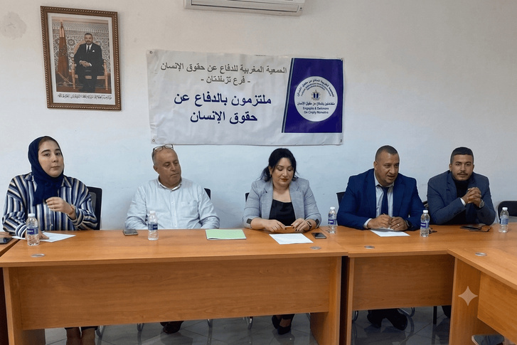 تجديد المكتب الإقليمي للعصبة المغربية للدفاع عن حقوق الإنسان بالعرائش تجديد المكتب الإقليمي للعصبة المغربية للدفاع عن حقوق الإنسان بالعرائش