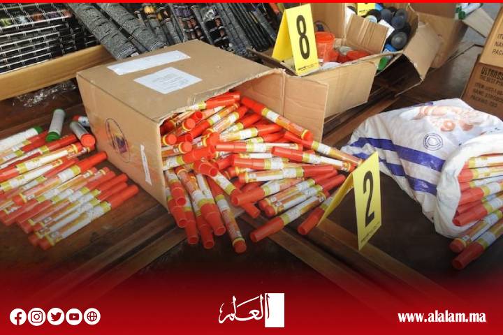 احتفالات عاشوراء.. أمن الدار البيضاء يوقف 126 شخصا ويحجز أكثر من 148 ألف مفرقعة وشهاب ناري محظور