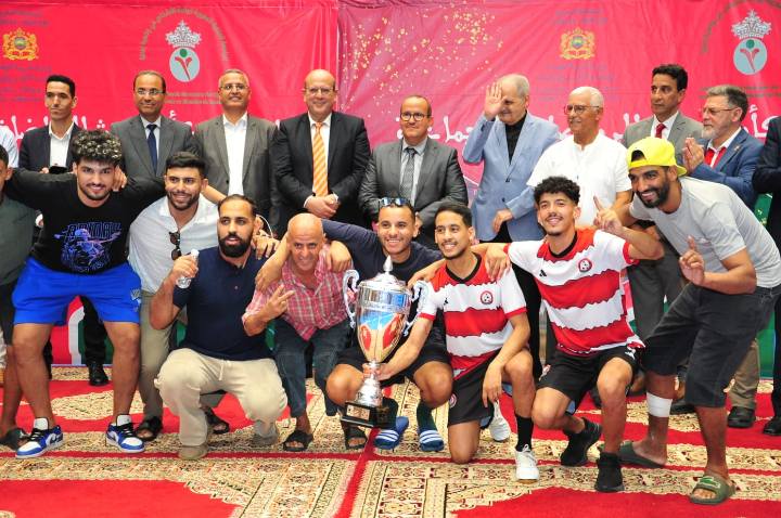 الرشيدي يترأس اختتام نهائيات كأس العرش للرياضات الجماعية للأشخاص في وضعية إعاقة
