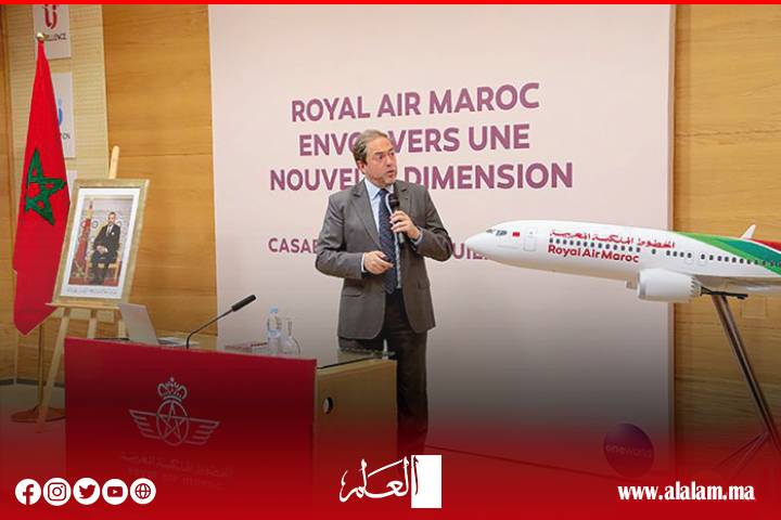 الرئيس المدير العام للخطوط الملكية المغربية حميد عدو